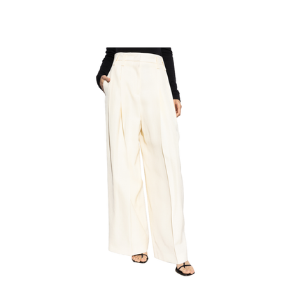 Pleated Crease Trousers - Image 3