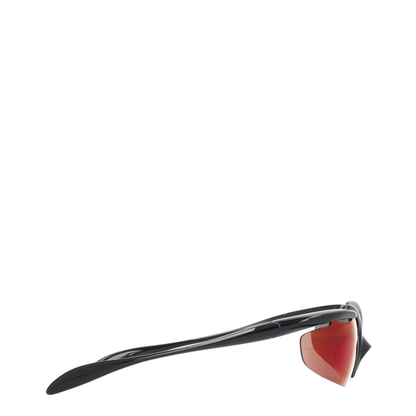 Turbo D-frame Sunglasses in Black - Image 2