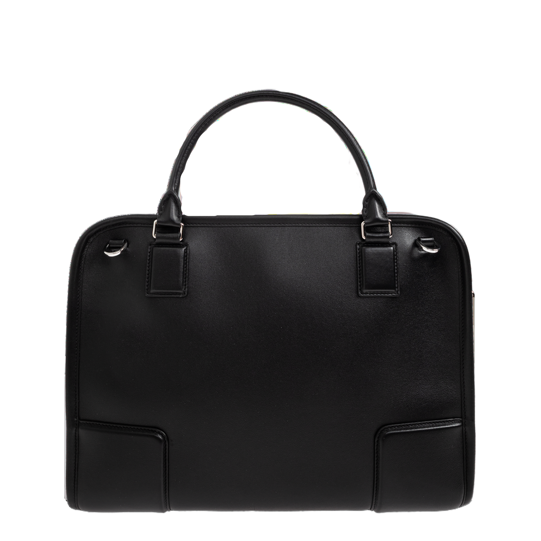 Amazona Large Calfskin Tote Bag - Black - Image 1