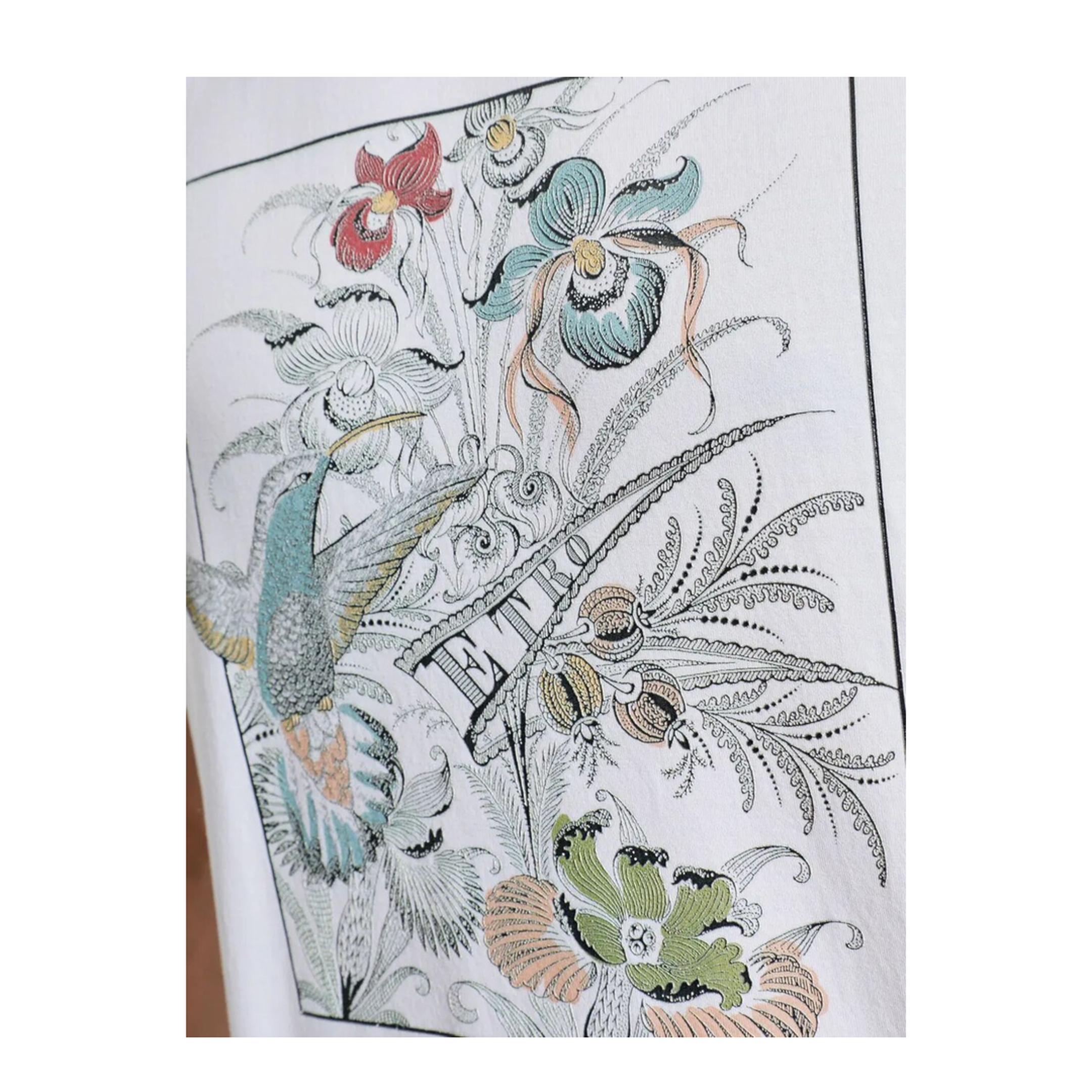 Floral-Print Cotton T-Shirt - Image 4