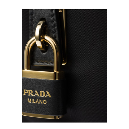 Small Nylon Shoulder Bag - Black - Image 2