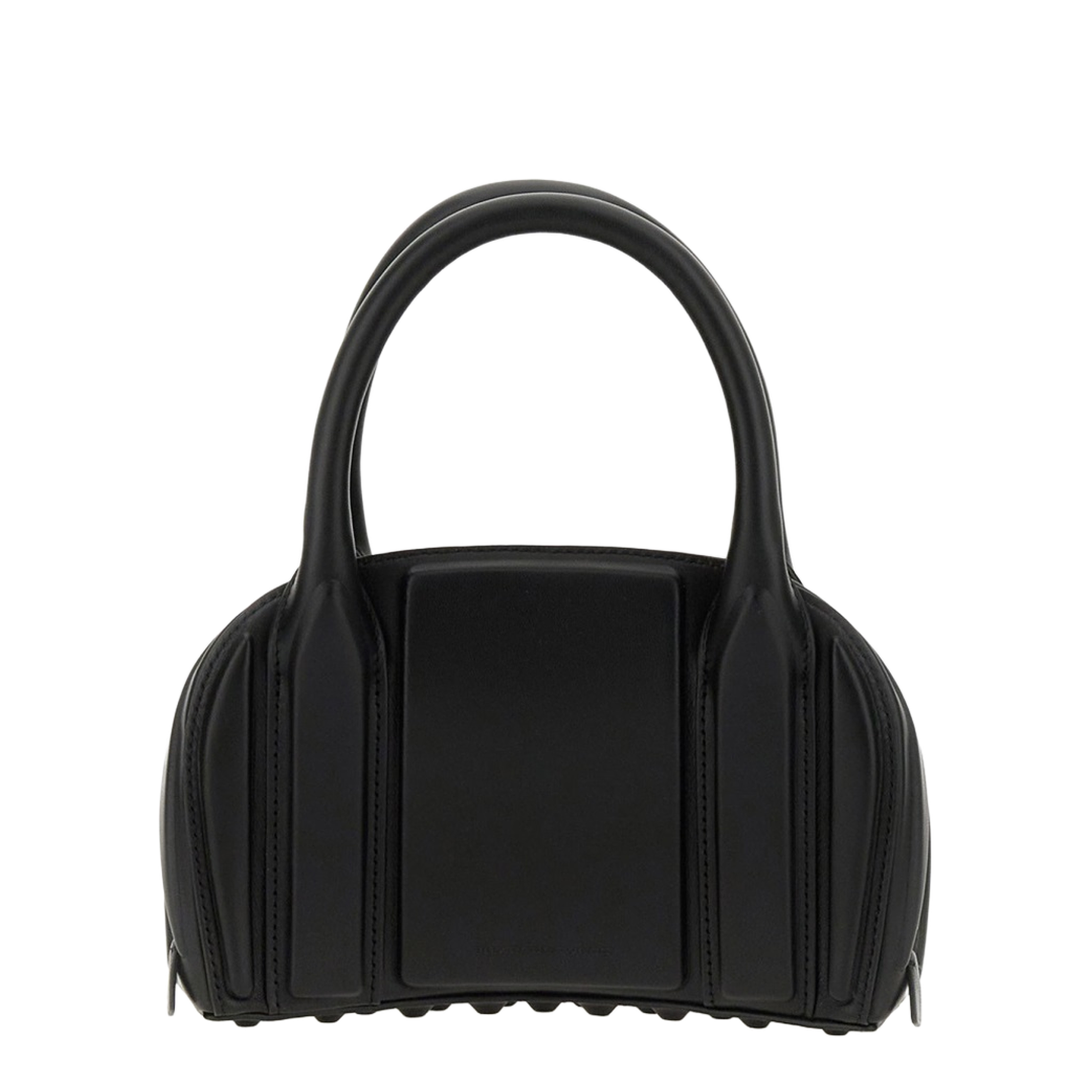 Roc Small Lambskin Nappa Shoulder Bag - Black - Image 2