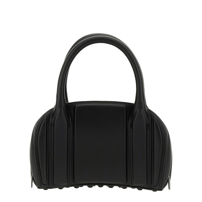 Roc Small Lambskin Nappa Shoulder Bag - Black - Image 2