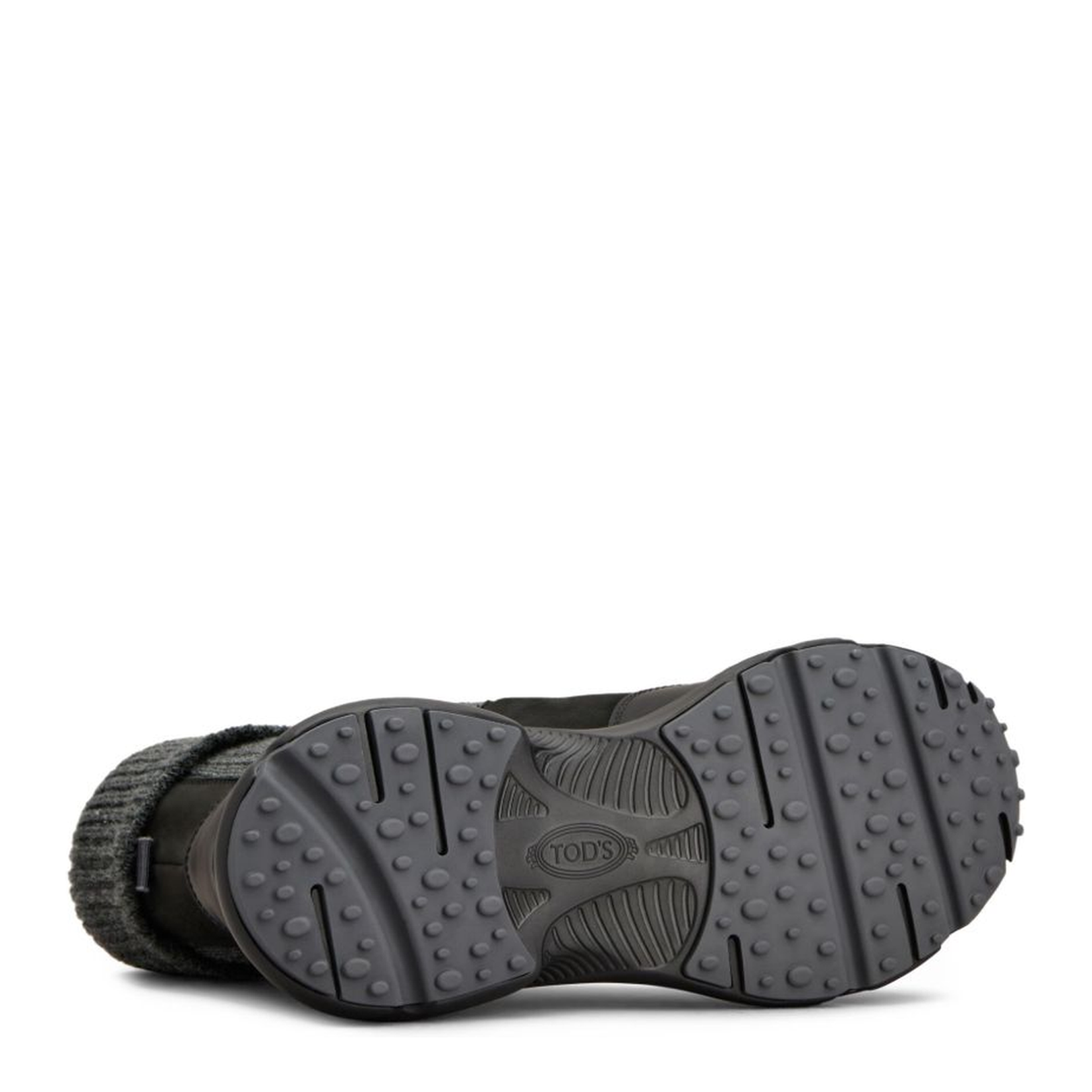 Chelsea Boots in Nubuck and Knit - Image 5