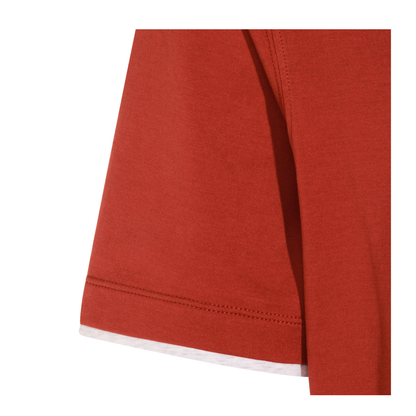Men's Cotton T-Shirt Red - Image 5