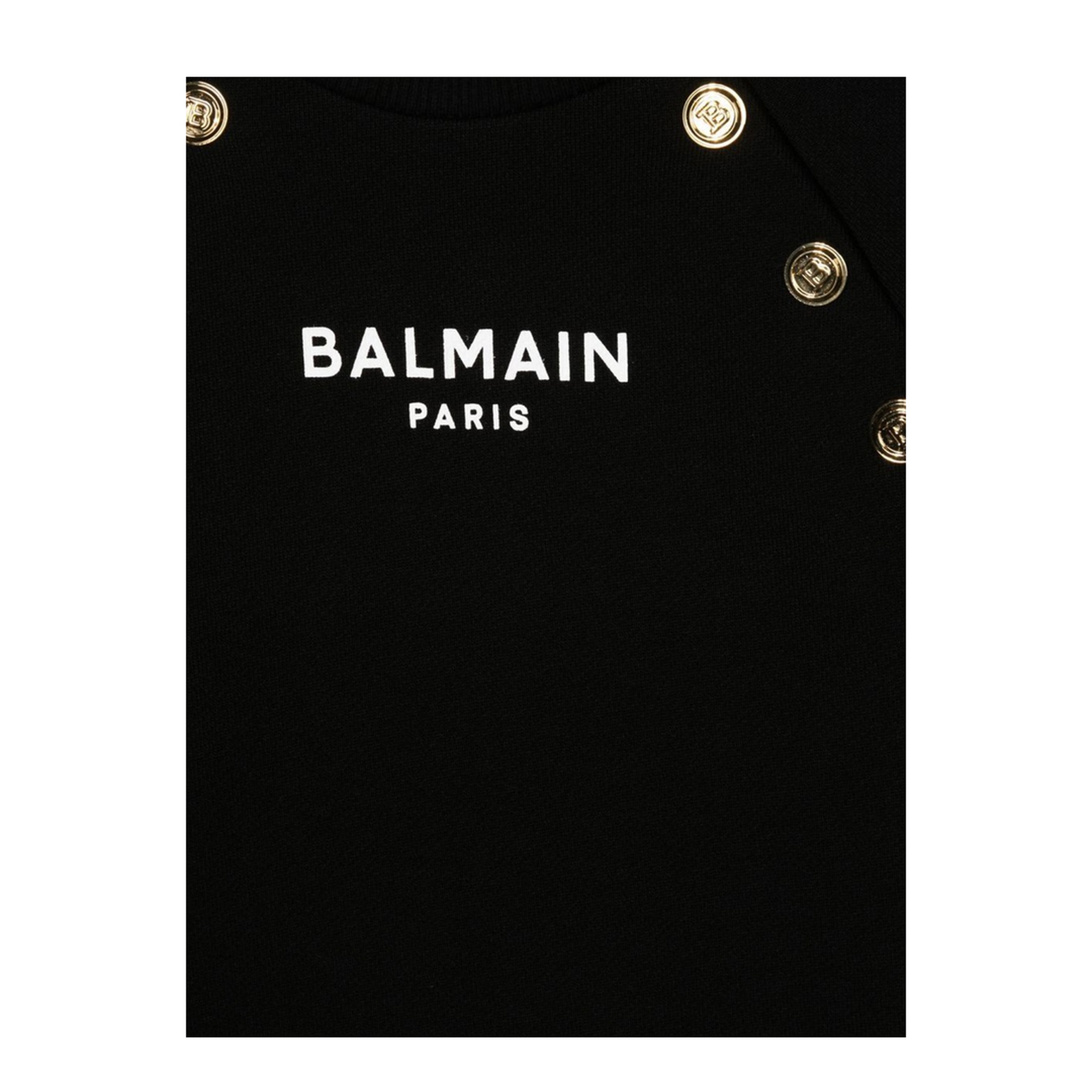 Gold Buttons Dress - Image 3