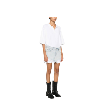 Pre-Styled Denim Polo Dress - Image 4