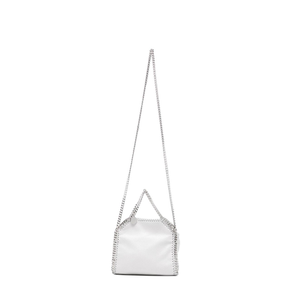 Falabella Tiny Polyester/Polyurethane Tote - Airlite Pearl Grey - Image 1