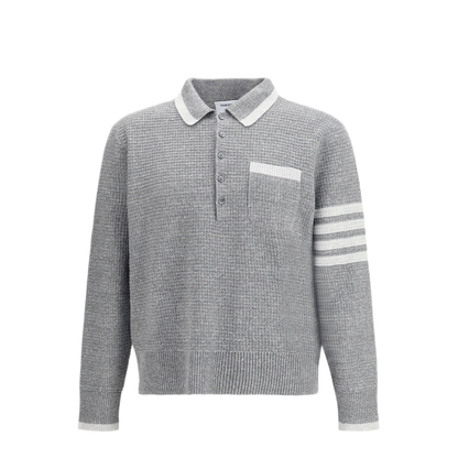 Knitted Polo Shirt - Image 1