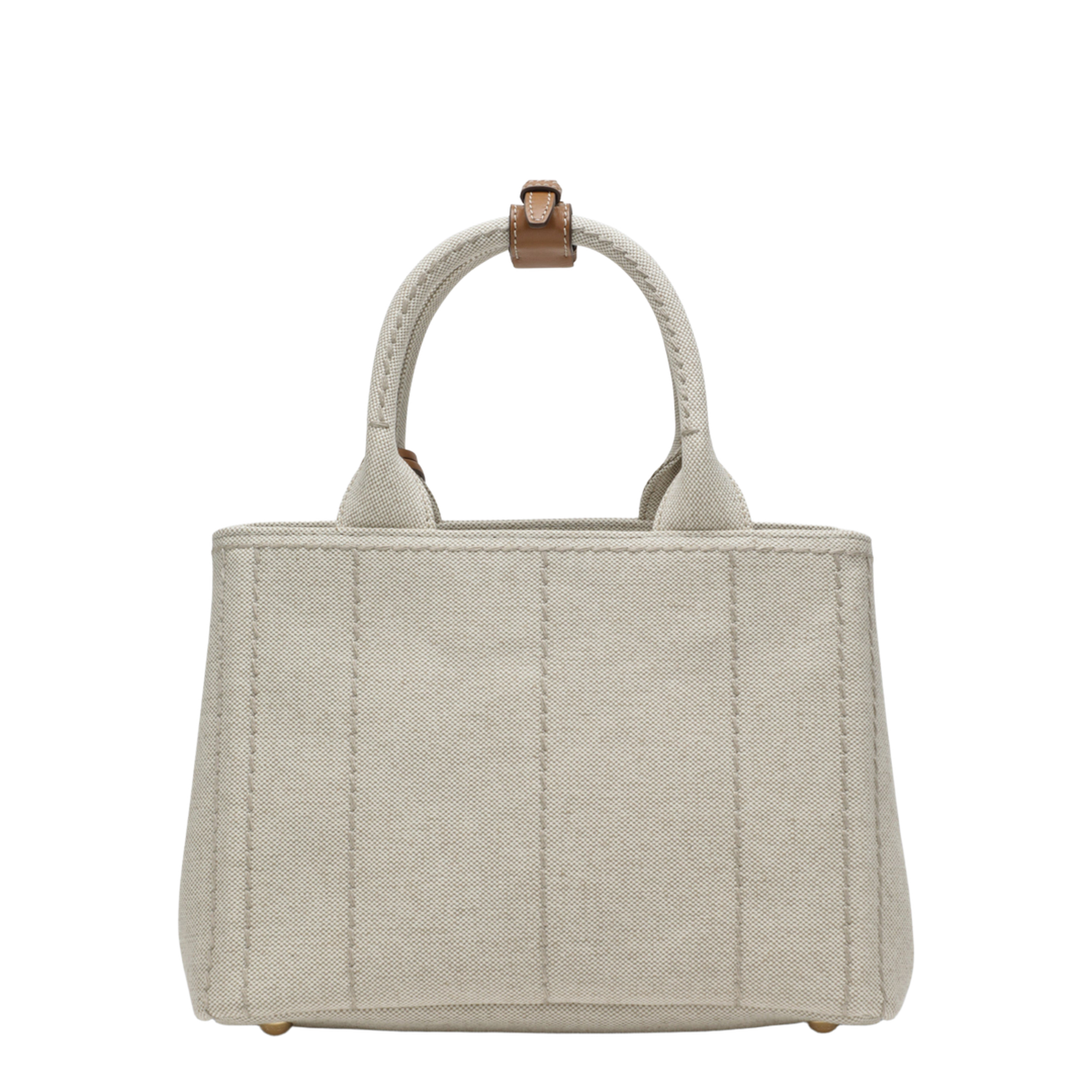 Jardinière Small Linen Blend Handbag - Natural - Image 2