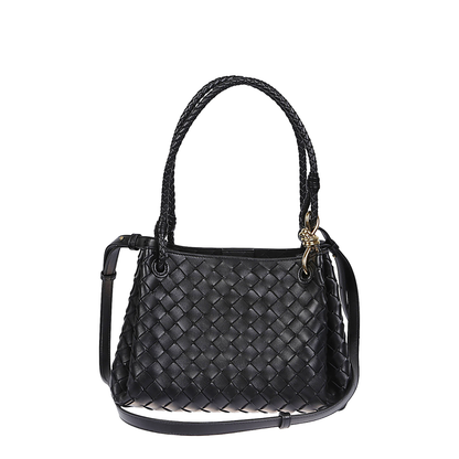 Parachute Medium Leather Tote Bags - Black - Image 2