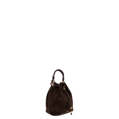 Suede Handbag - Image 4