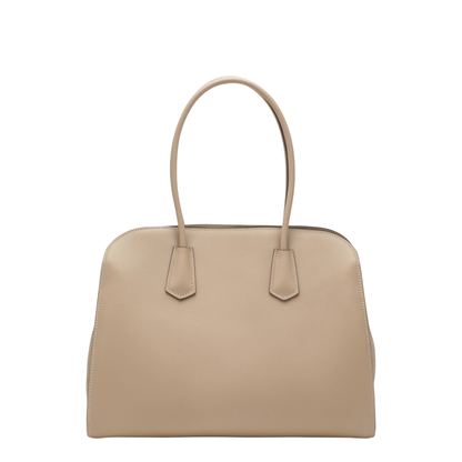 Large Calfskin Tote - Sand/Beige - Image 2