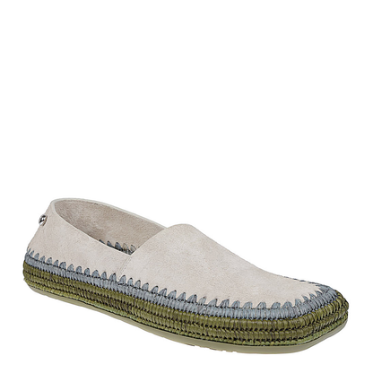 Suede Slipper with Raffia Embroidery - Image 2