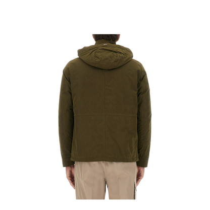 Waxed Cotton Short Parka - Image 3