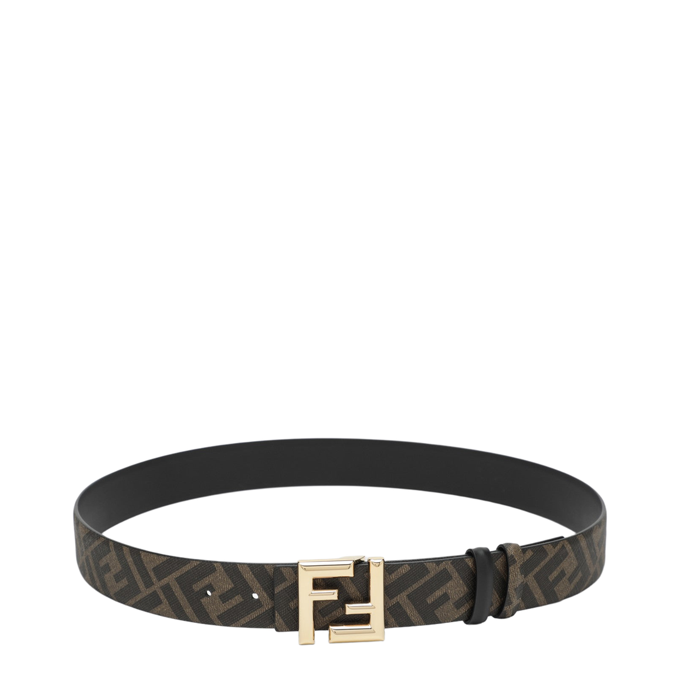 FF Rounded Belt Leather Black - Image 2