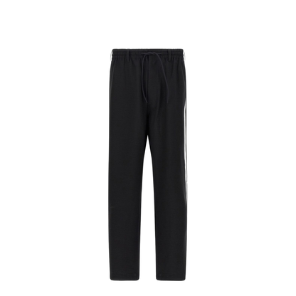Black Drawstring Fastening Wide Leg Trousers - Image 1