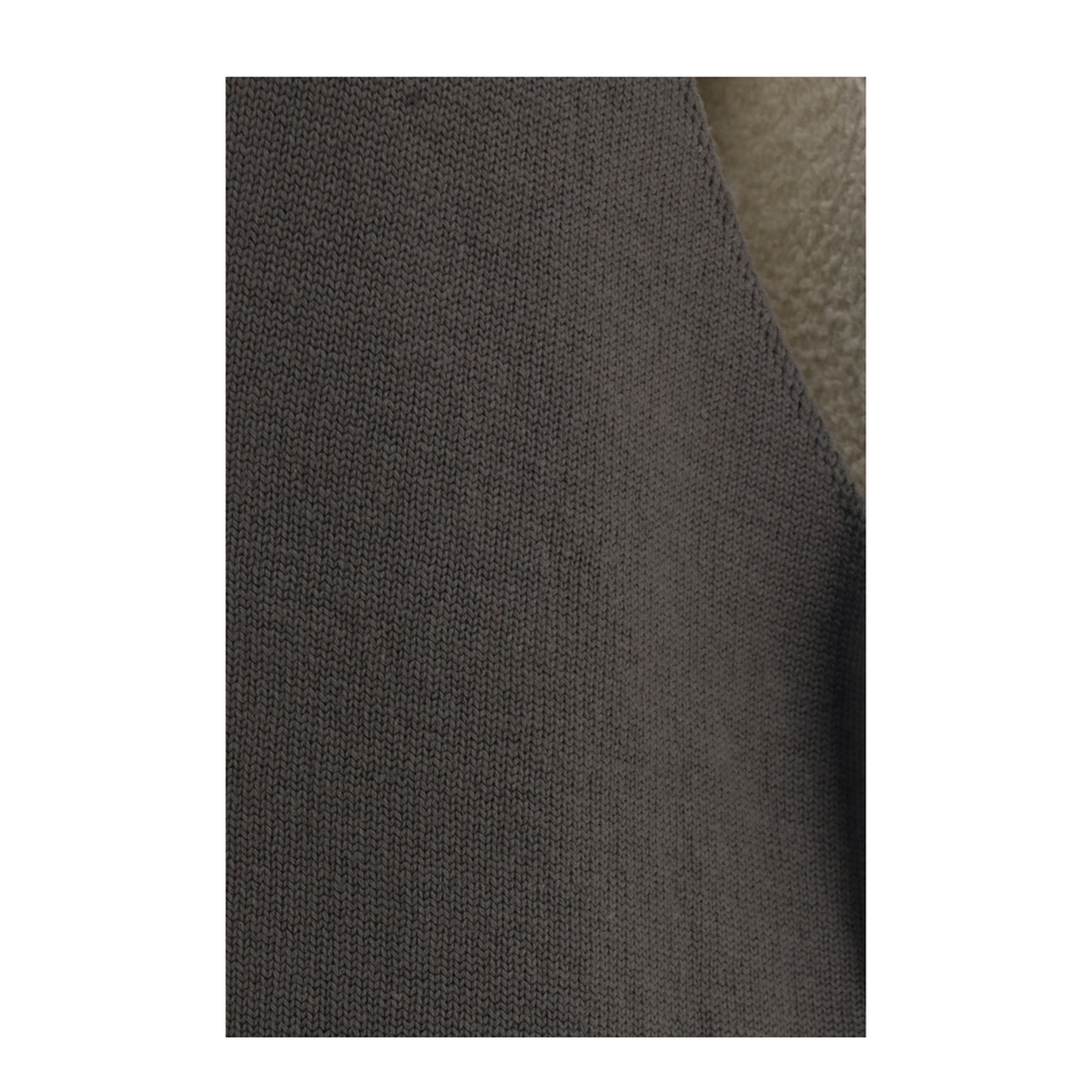 Long Wool And Shearling Vest - Image 3