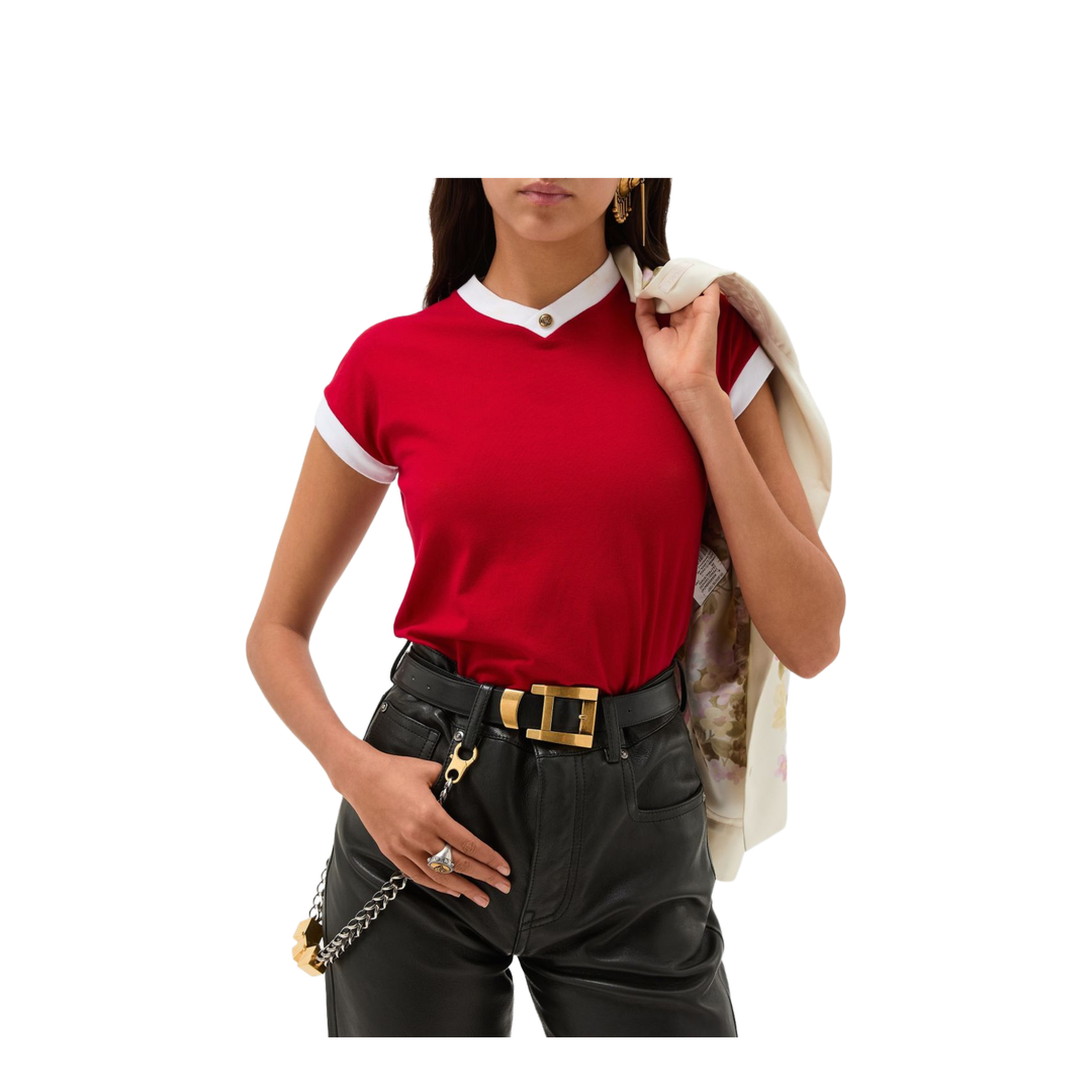 Vintage Stretch Cotton T-Shirt - Image 4
