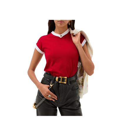 Vintage Stretch Cotton T-Shirt - Image 4
