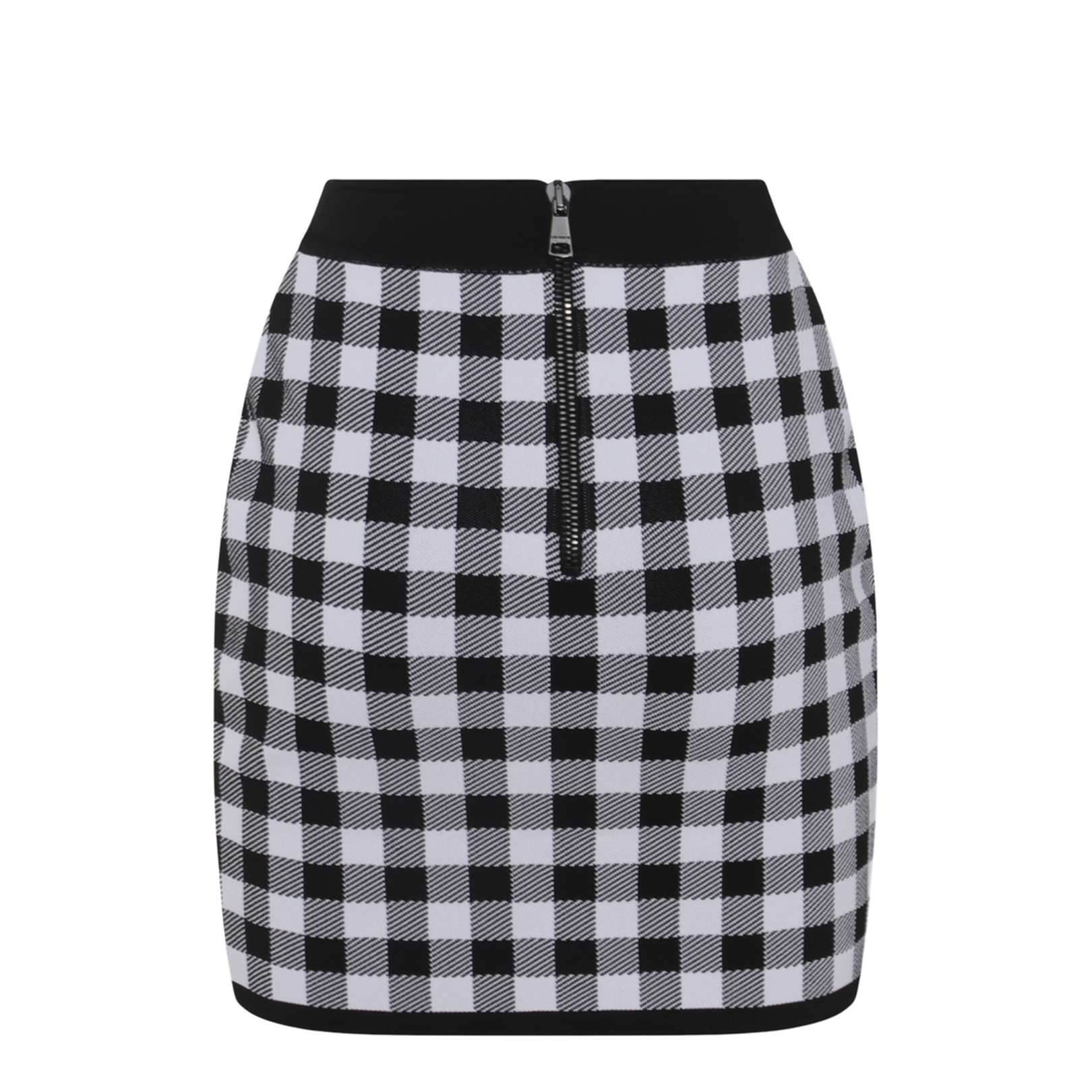 Logo Button Vichy Skirt - Image 2