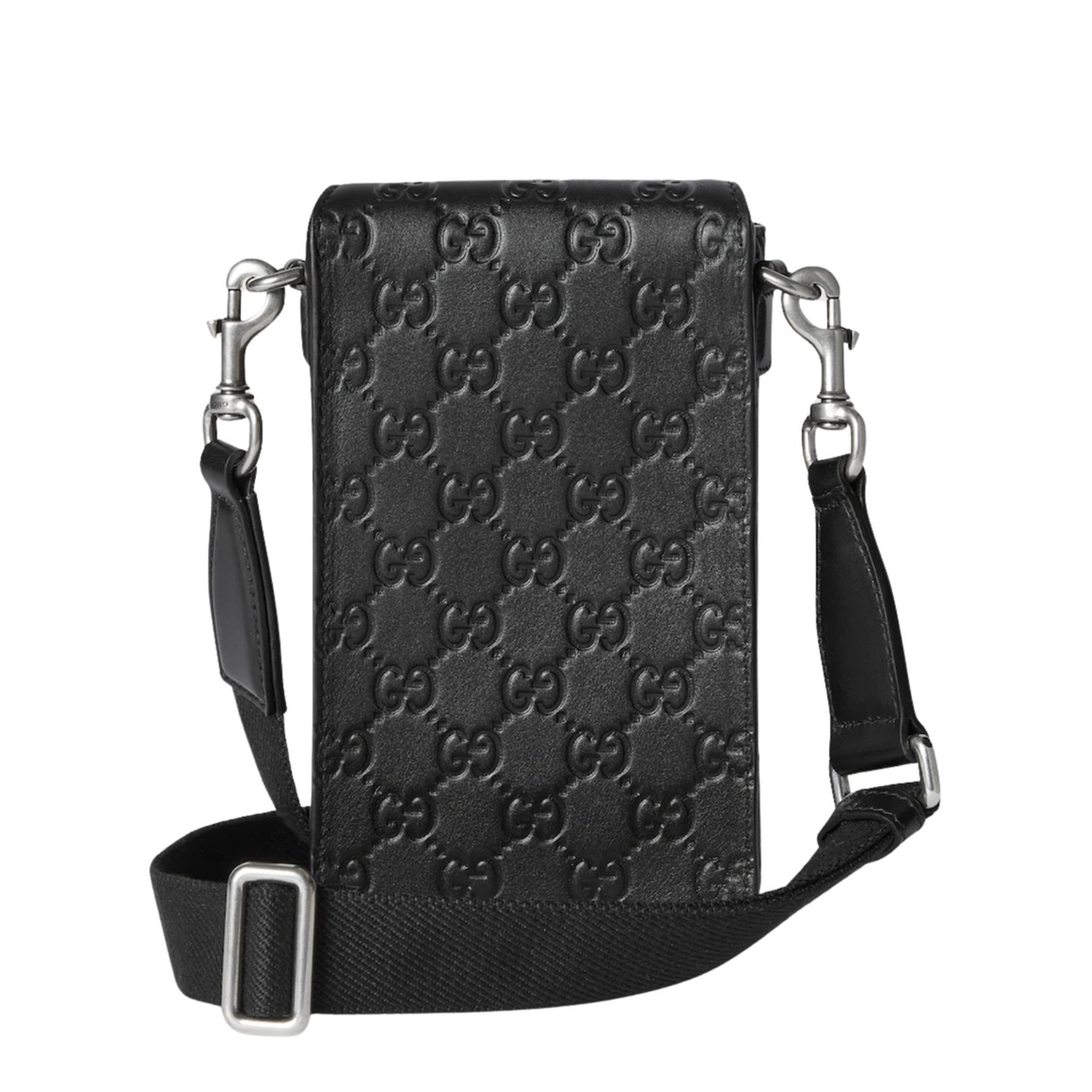 GG Emblem iPhone Case With Shoulder Strap - Image 1