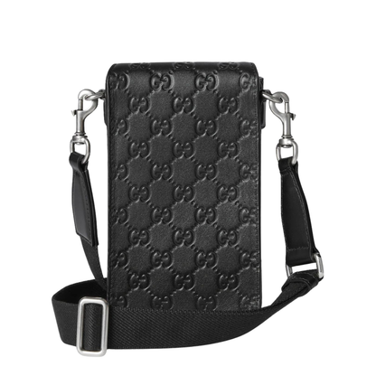 GG Emblem iPhone Case With Shoulder Strap - Image 1