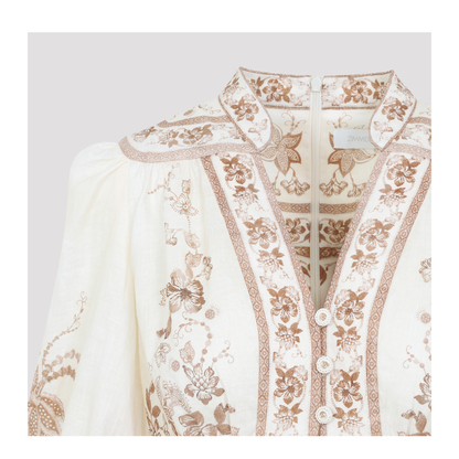 Indra Plunge Midi Dress - Image 6