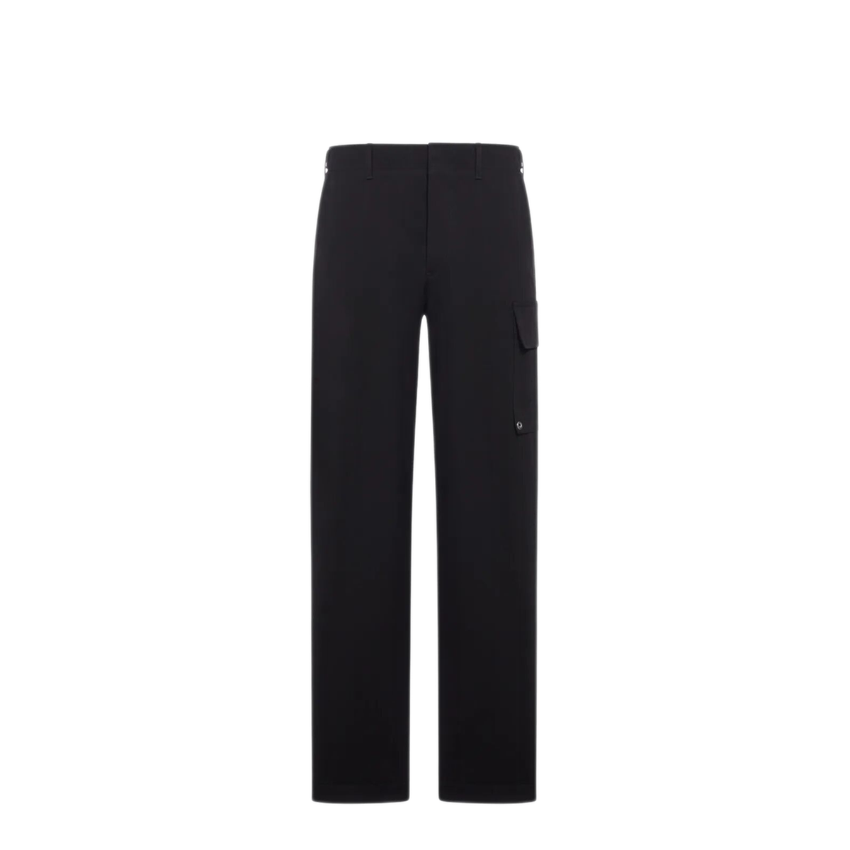 Black Gabardine Trousers - Image 1