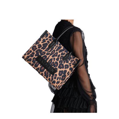 B-Army 36 Leopard Print Tote Bag - Image 5