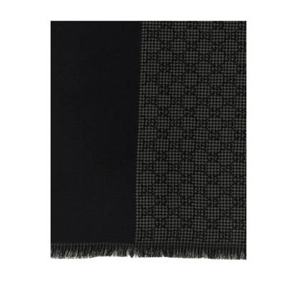 Wool and Silk Jacquard Stole - Image 2