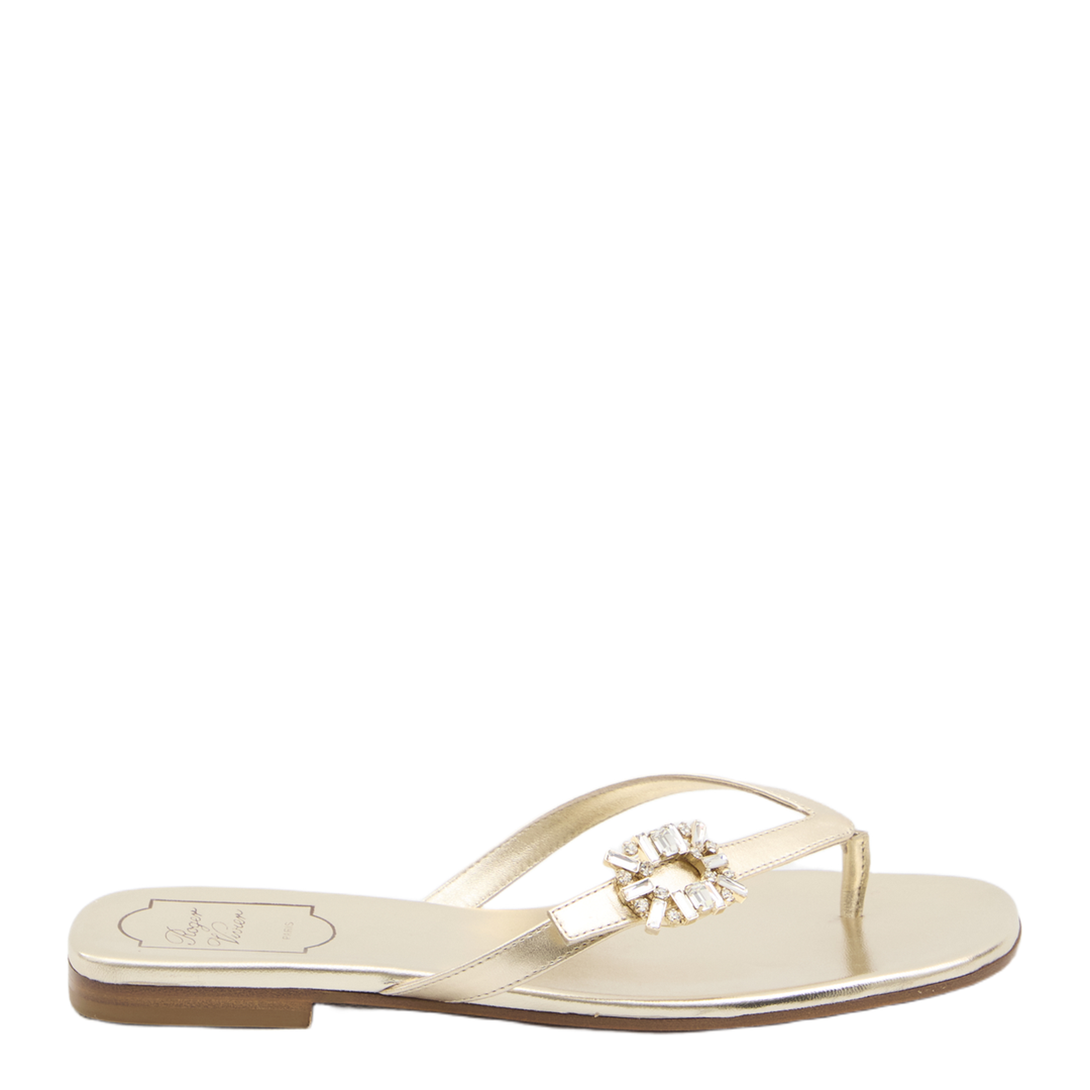 Crystal Slider Sandals - Image 1