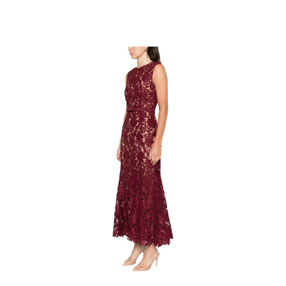 Guipure Lace Midi Dress - Image 2