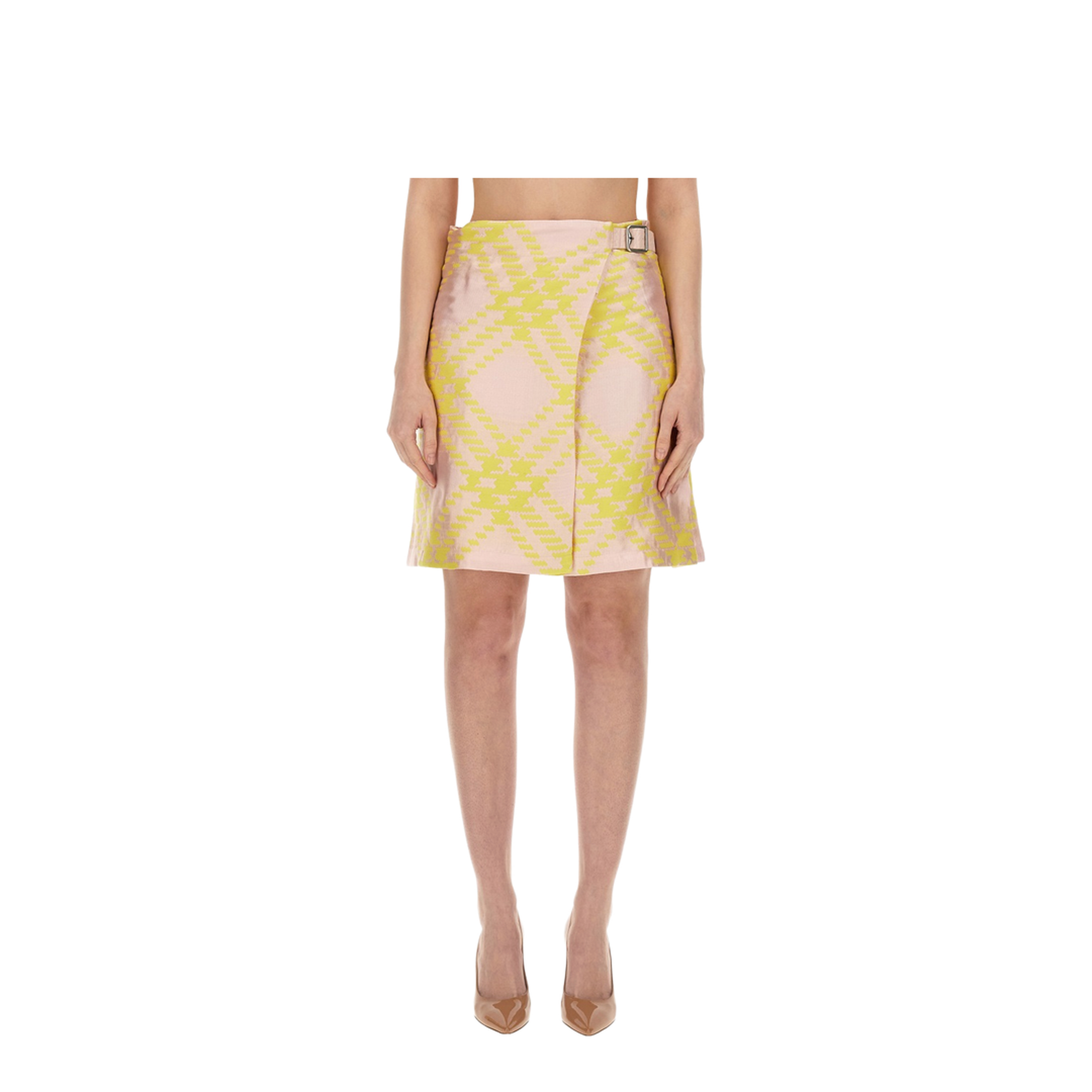 Check Pattern Skirt - Image 1