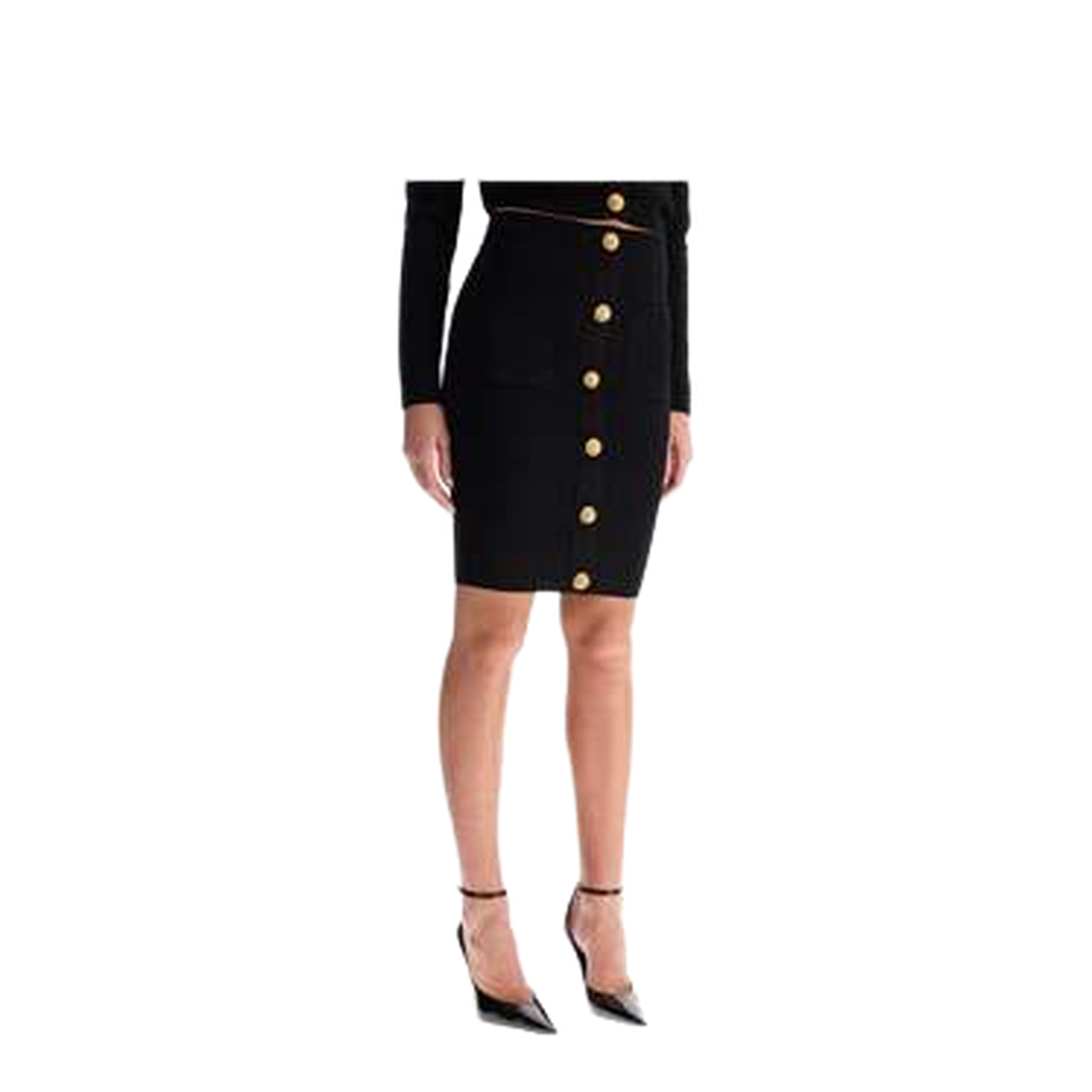 Vichy Knit Skirt - Image 5