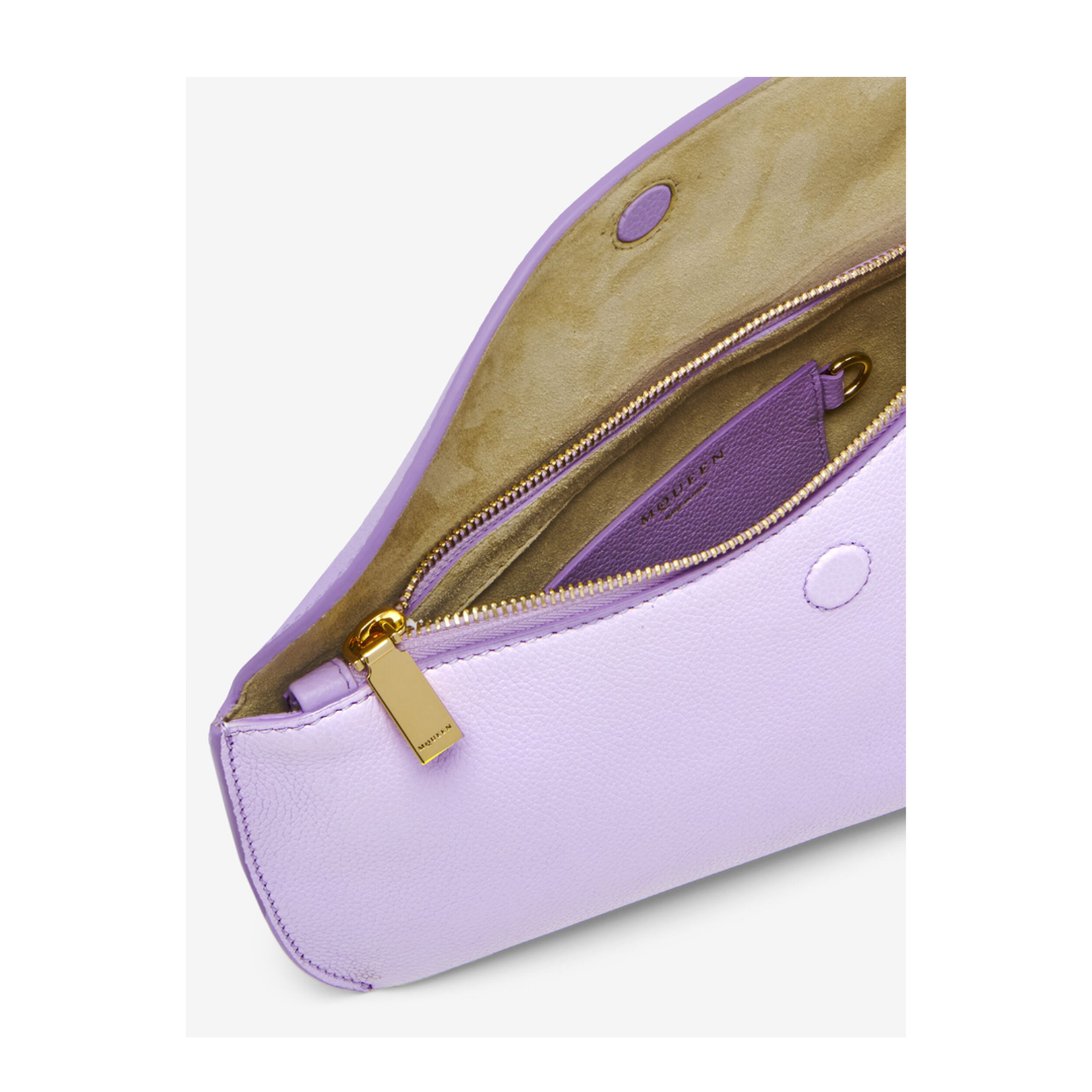 T-Bar Sling Bag in Lilac - Image 5