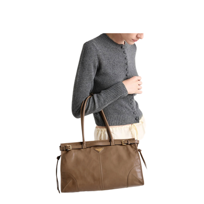 Large Leather Handbag - Image 7
