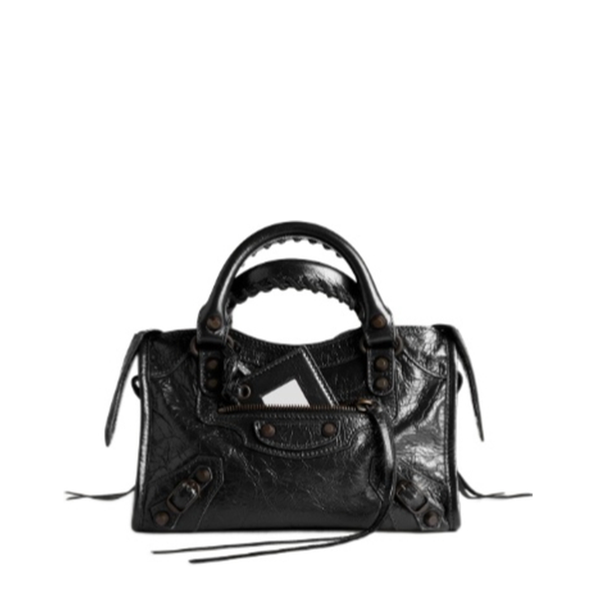 Le City Mini Lambskin Bag - Black - Image 1