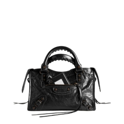 Le City Mini Lambskin Bag - Black - Image 1