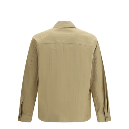 Check Cotton Zip-Up Shirt - Image 2