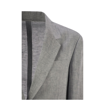 Sparkling Linen Canvas Jacket - Image 3