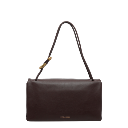 The Dual Large Shoulder Bag - Brown - Image 5