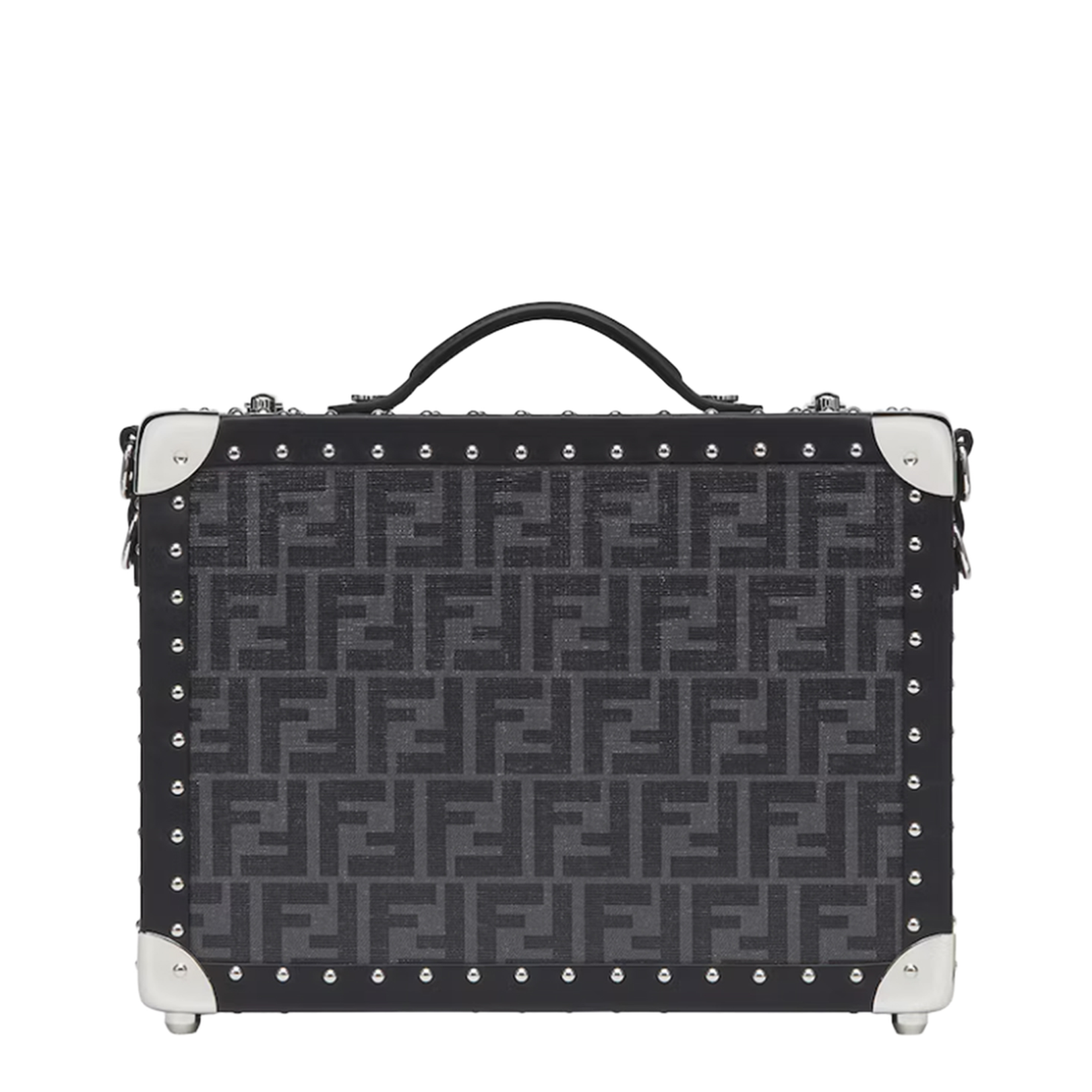 FF Eclissi Trunk Small
Black FF Fabric Suitcase - Image 5