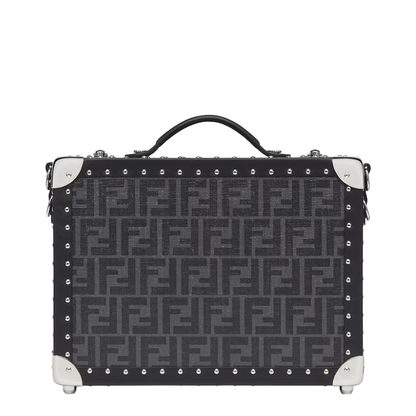 FF Eclissi Trunk Small
Black FF Fabric Suitcase - Image 5