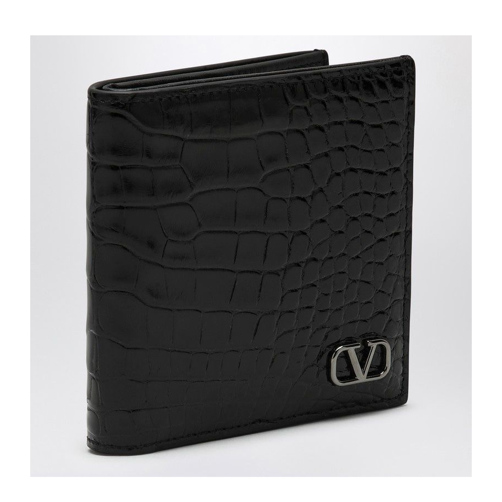 Garavani Signature Vlogo Wallet Black - Image 1