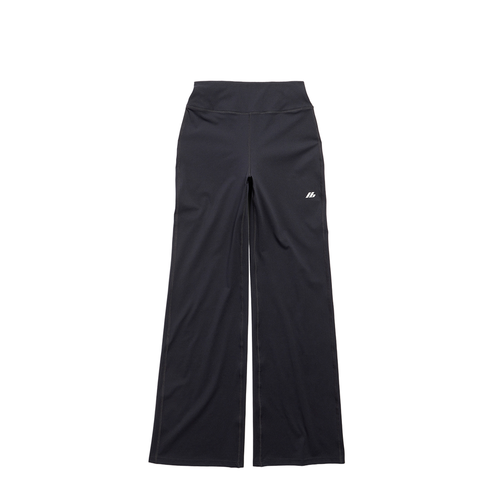 Black Activewear Flared Slim Lounge Pants - Image 1