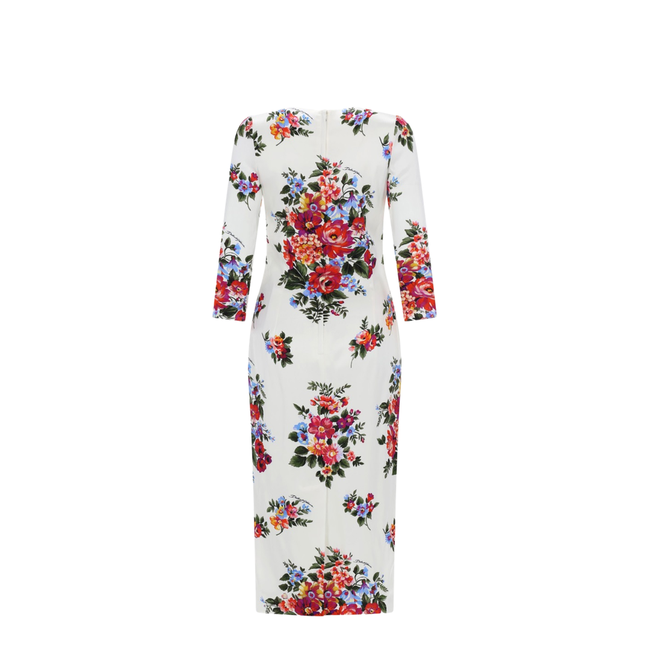 MIDI DRESS WITH FLORAL PRINT - Image 3