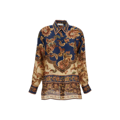 Blouse Shirt Multicolor - Image 1