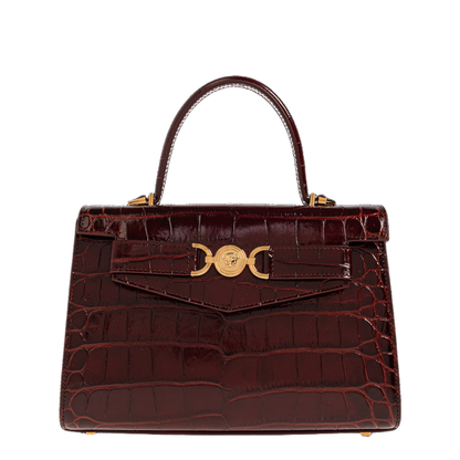 Medusa 95 Hand Bag Leather Red - Image 2