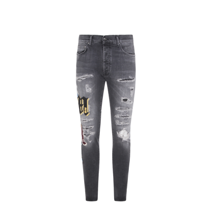 Men Jeans Versatile Color - Image 1